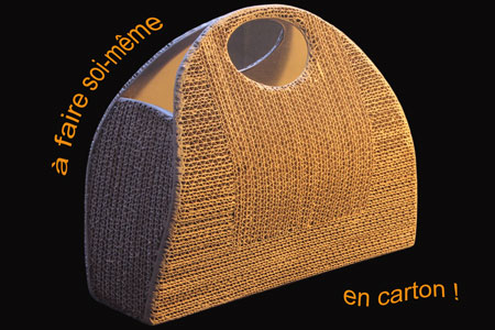 tuto sac à main en carton