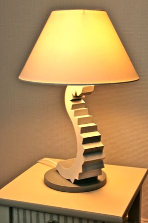 lampe design en carton